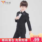 Isis Hiện Boy chủ dress trai nhỏ Suit Kids Suit trẻ em năm mới Piano Performance ăn mặc.