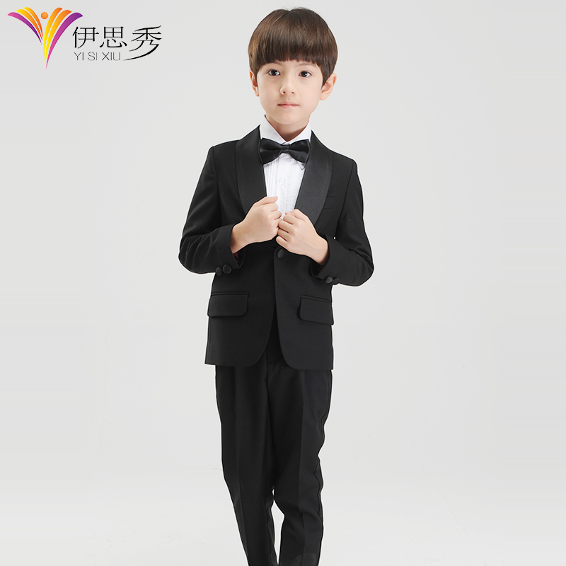 Isis Hiện Boy chủ dress trai nhỏ Suit Kids Suit trẻ em năm mới Piano Performance ăn mặc.