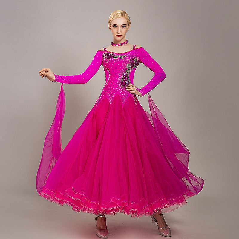 Morden Dance Dress Dress Dress New Upscale National Standard Dance Waltz Customised Competition Suit National Standard Dance Performance-Taobao