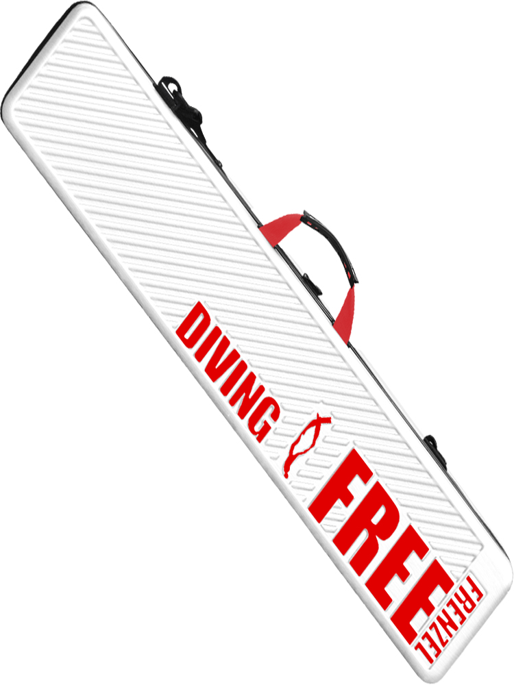 FRENZEL Flanged Left Free Dive Long Fins Shipping Case Diving Package Spare Case Fins Case Fins Case