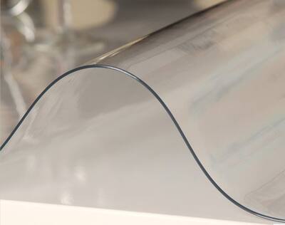Transparent soft glass, thickened crystal board, PVC waterproof, oil-proof, no-wash tea table, dining table mat, tablecloth, tablecloth