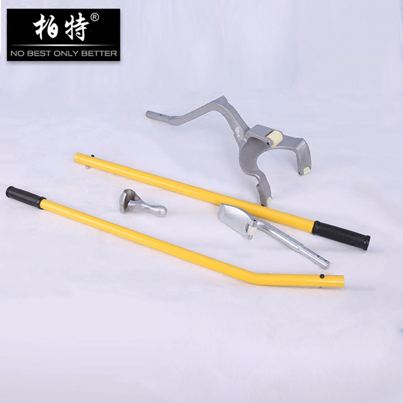 Factory direct sales Manual tire picker cart Vacuum tire disassembly tool Auto repair shop special three-piece set