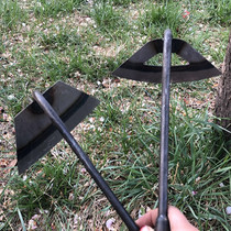 Flower and grass hoe tools big hoe toppling soil vegetable home hoe long handle old-fashioned hoe weeding artifact