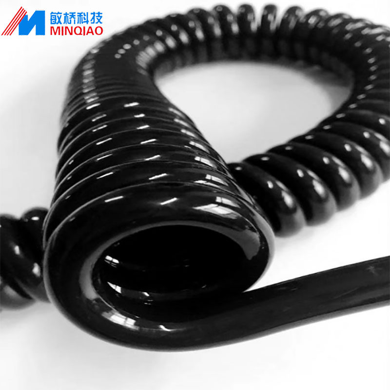 National Standard Pure Copper Spring Wire 2 Core 1 5 2 5 4 6 Mm² Spiral Wire Extension Cord Stretch Wire Stretch Wire