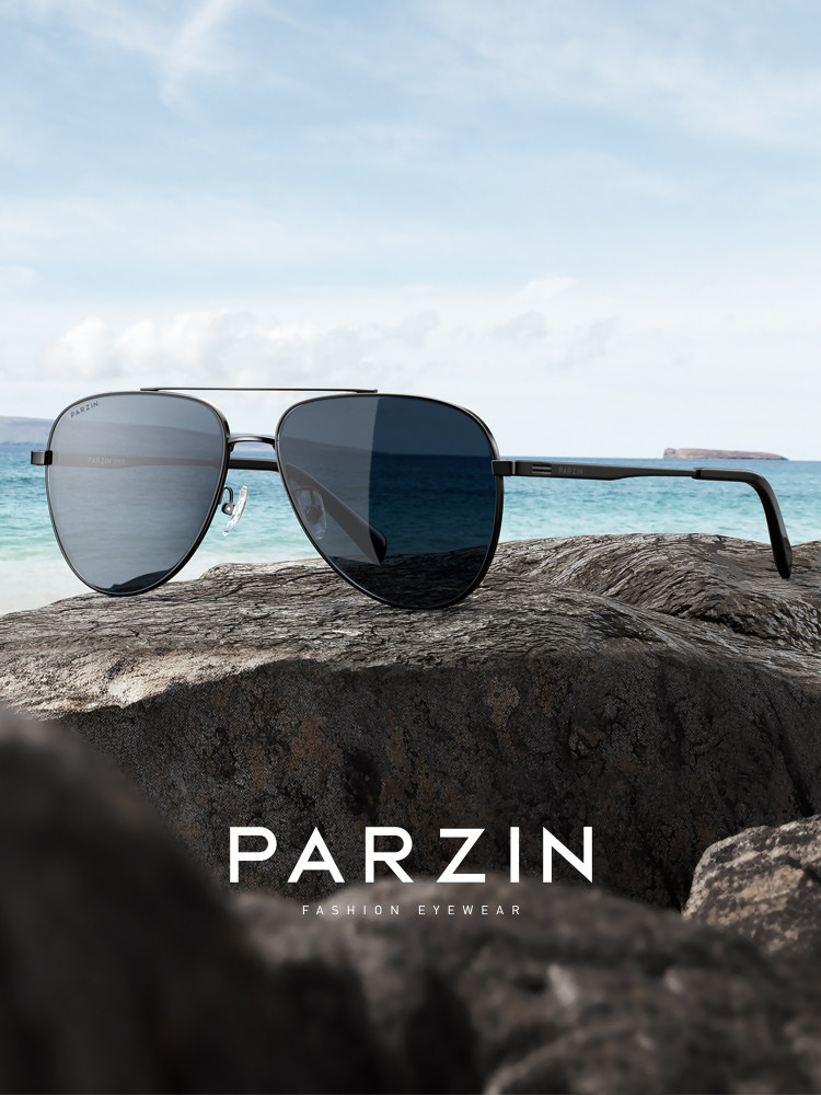 Parson High-Definition Polarized Sunglasses, Classic Aviator Sunglasses for Men, Special for Driving, Sun Protection Toad Glasses Pz8383