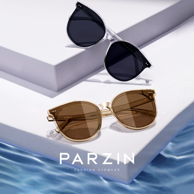 Parson sunglasses for women with big face, slimming, Korean version, retro, outdoor, 𫔭Nylon sunglasses with sun protection PZ92036