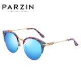 Parson Fashion Polarized Sun Mirror Женское металлическое лицо полукол полусвидец