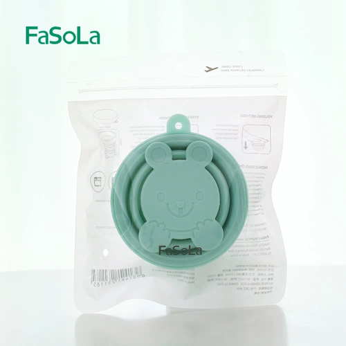 Складной силиконовый портативный ополаскиватель для рта для путешествий