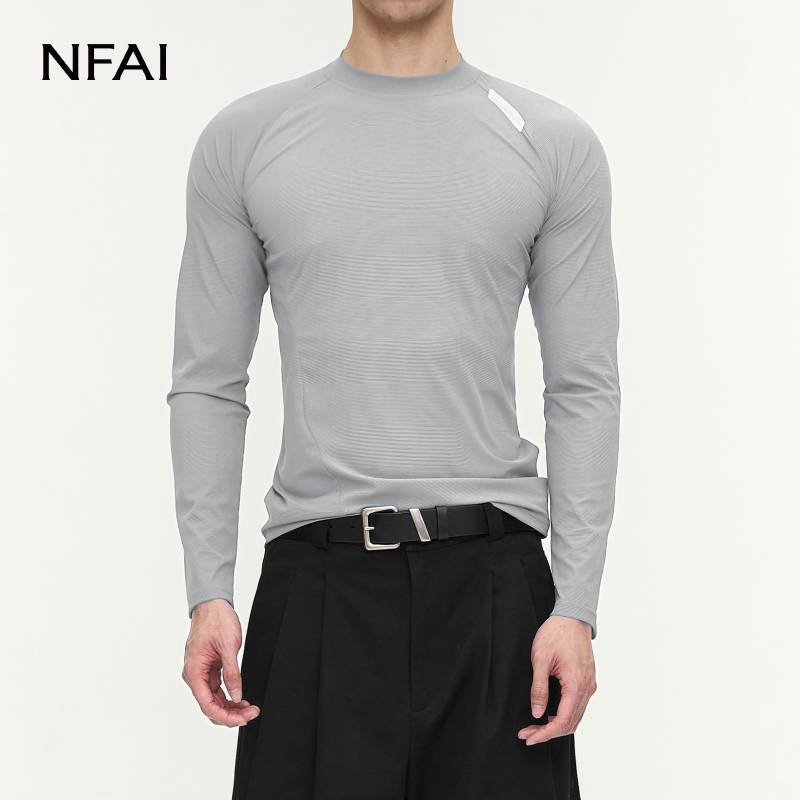 Nfai Training Long-Sleeve Shirt, Oversized Fit/Quick-Drying/Cool to the Touch Nfai Training Long-Sleeve Shirt, Oversized Fit/Quick-Drying/Cool to the Touch