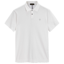 (Same style in the mall) PEACEBIRD mens embroidered polo shirt summer new style knitted short-sleeved trendy B1EEE2318