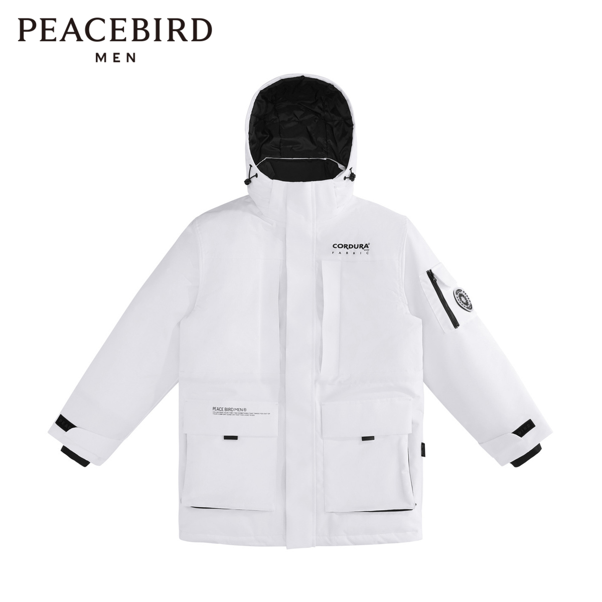 Morgue bird men's dress CORDURA FABRIC SKI SUIT DOWN BYACB4G09