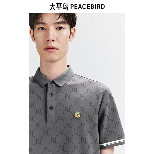 Летняя модная черная футболка polo для отдыха, футболка с коротким рукавом