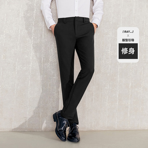 249元包邮  太平鸟 BWGBA3443 男士加绒西裤