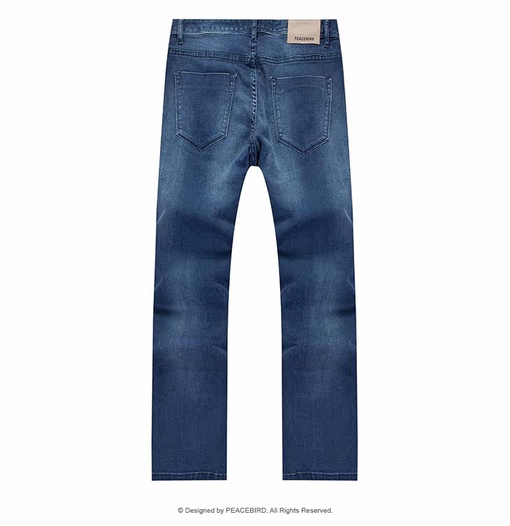 Jeans pour jeunesse PEACEBIRD en coton pour automne - Ref 1480499 Image 36