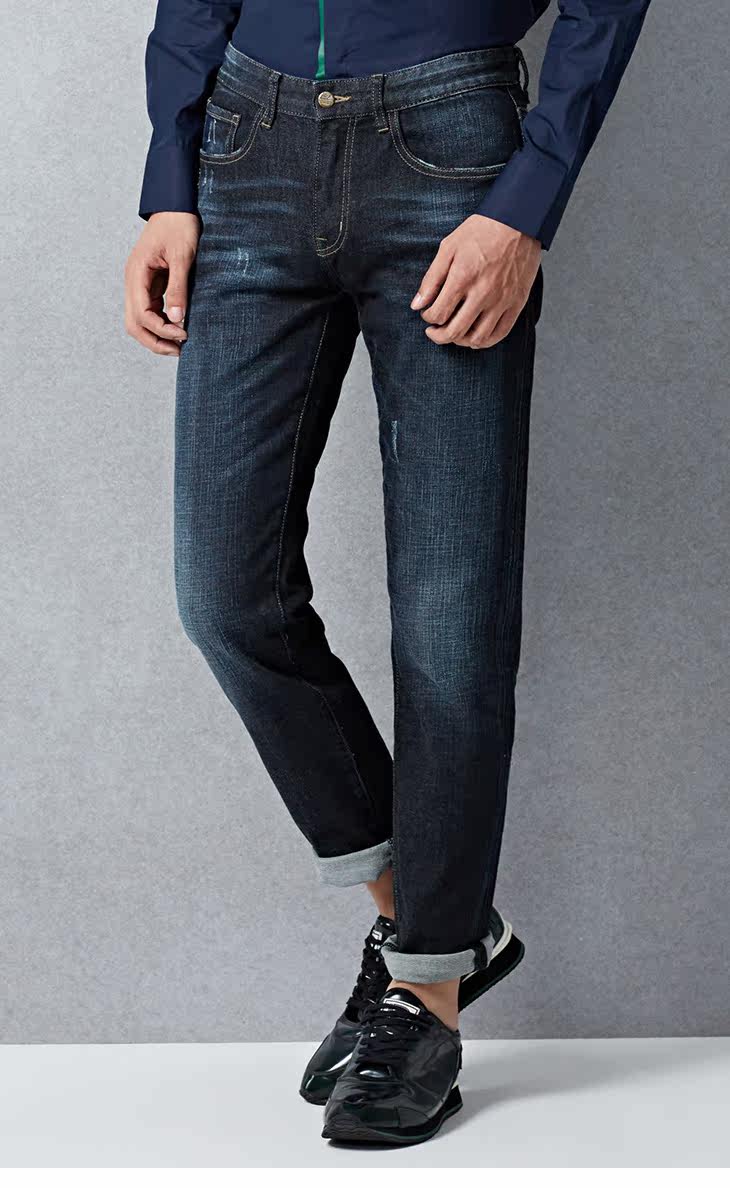 Jeans pour jeunesse PEACEBIRD en coton pour hiver - Ref 1480518 Image 30