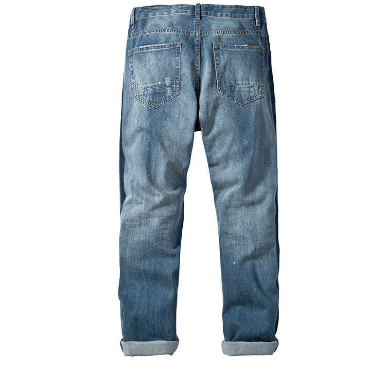 Jeans pour jeunesse PEACEBIRD en coton pour été - Ref 1461585 Image 42