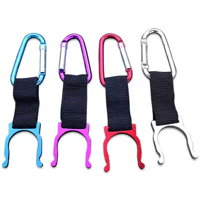 Quick hanging outdoor mountaineering camping leisure bottle buckle 6# Small buckle mineral water bottle buckle