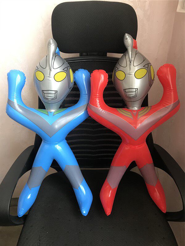 Hands up O ' Superman Omen leather goods Children inflatable Toys Toys PVC Plastic Toys