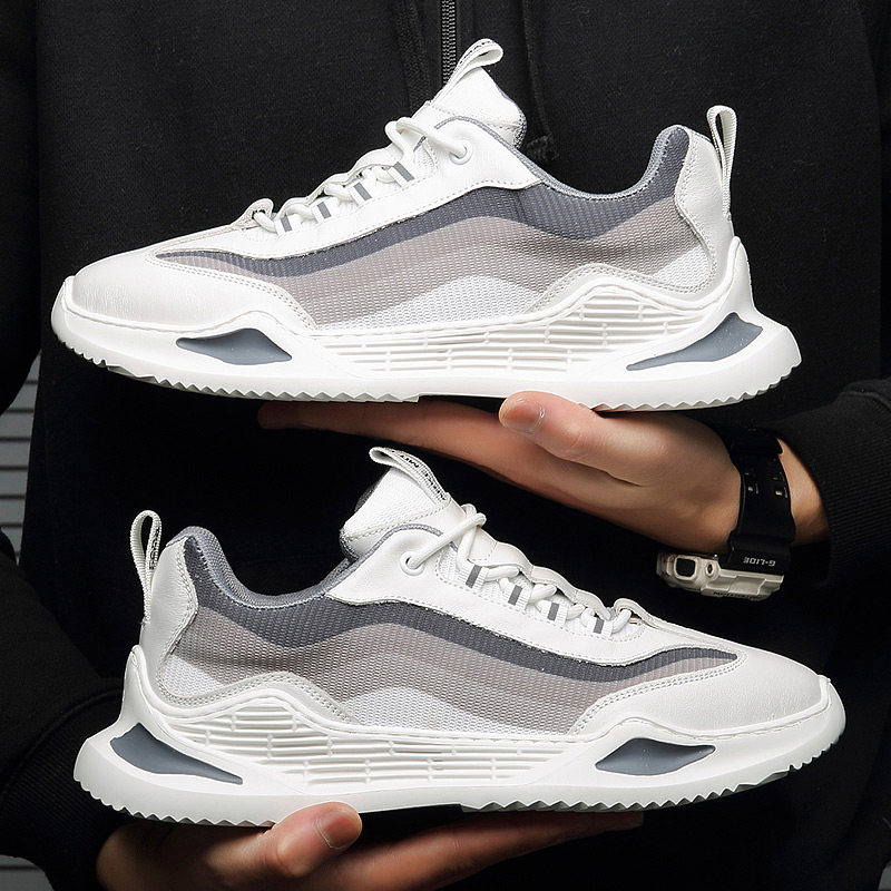 Newbenson 2022 Spring New Products Breathable Sports Men Casual 100 Hitch Fashion Men's Little White Shoes Sports Old Daddy Shoes