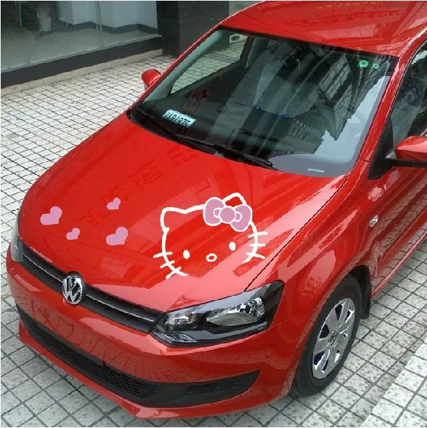 Hello kitty, мультяшная милая наклейка