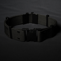  Black tactical belt Extended belt Custom armed belt outer belt 6CM multi-function rescue belt automatic buckle