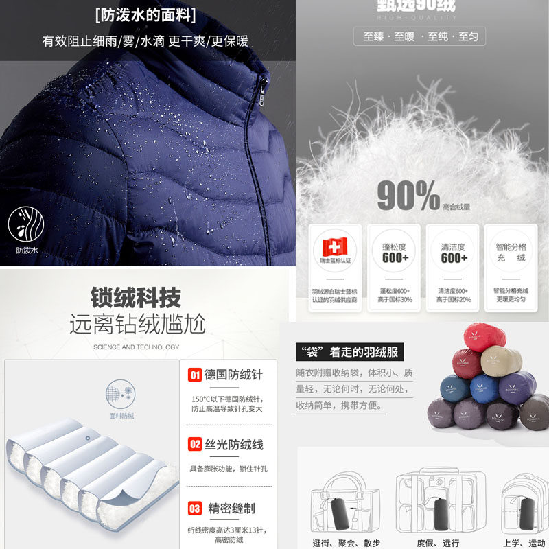 Blouson homme BOSIDENG    - Ref 3122638 Image 3