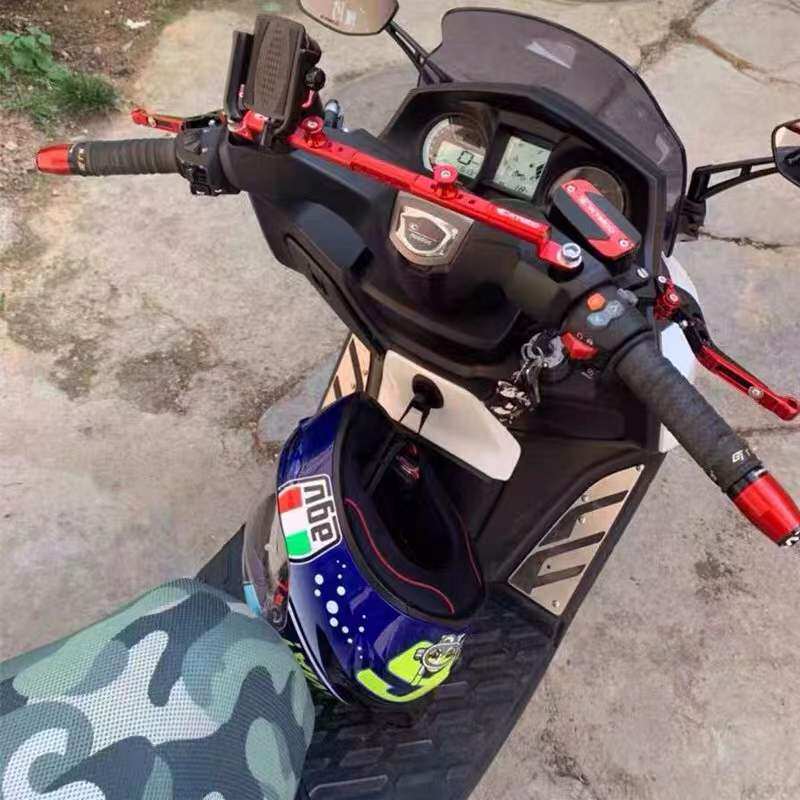 Application of Light Solar Racing Boat DownTown300i 350 modified multifunctional balance-lever navigation mobile phone holder