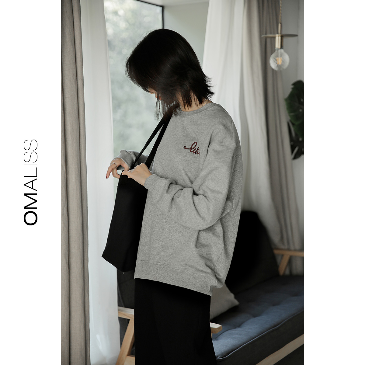 Sweatshirt femme OMALISS en Coton - Ref 3217188 Image 4
