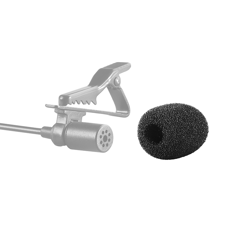 Microphone microphone microphone cover small bee loudspeaker sponge sleeve head wearing headset ear cotton wheat cover Boya WM8 PRO