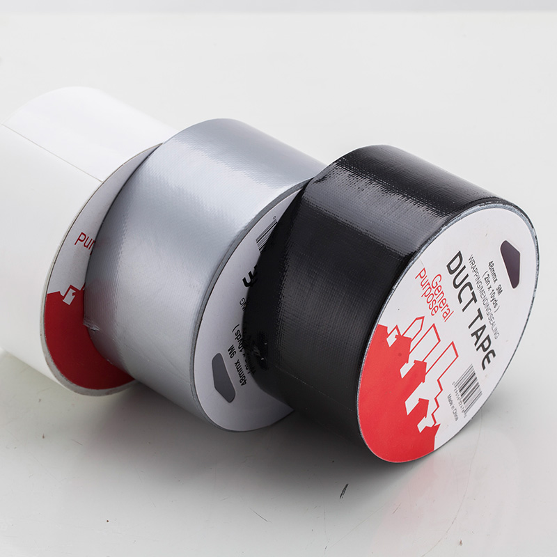 Baiyang photographic tape high adhesive base tape 48mm black and white gray adhesive without glue waterproof photography studio props