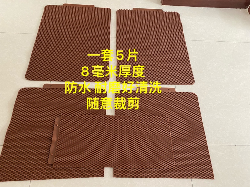 Car foot pad eco-friendly pvc waterproof anti-slip abrasion resistant sedan suv Business Seasons versatile tailoring latex silicone gel