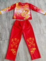 Мужской рисунок красного дракона