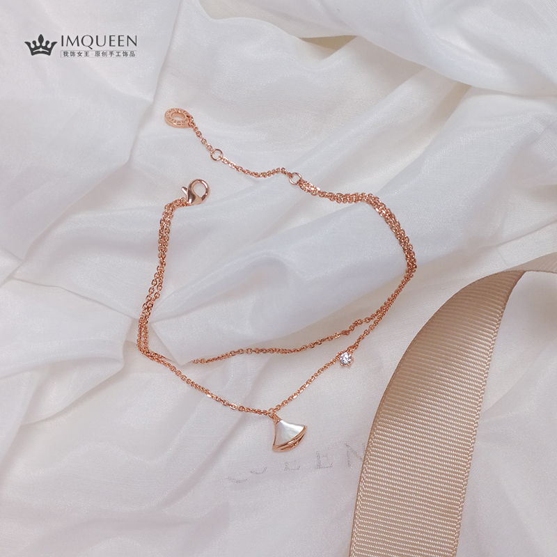 Bracelet de cheville Femme OTHER   en Argenterie - Ref 3101531 Image 4