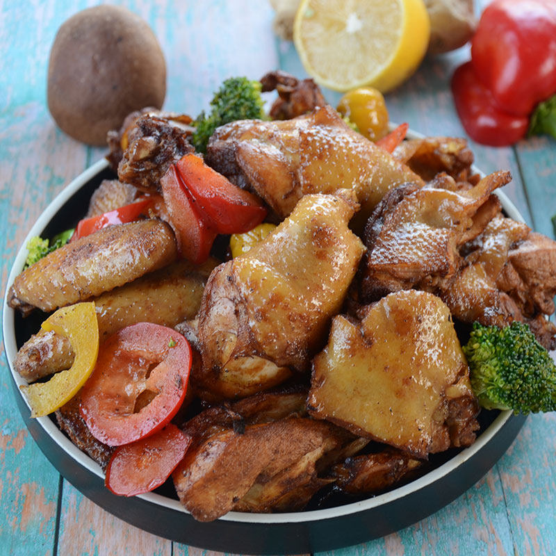 百年栗园 生态散养 柴公鸡 2斤*2只 双重优惠折后￥88包邮