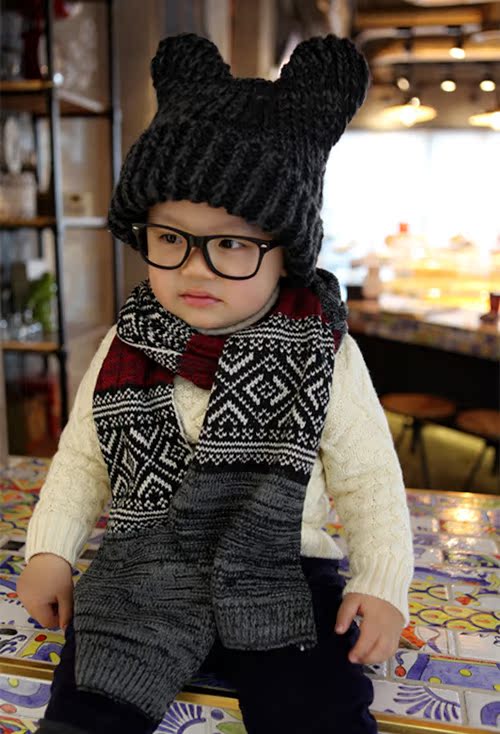 Foulard enfant en de laine - Ref 2142085 Image 6