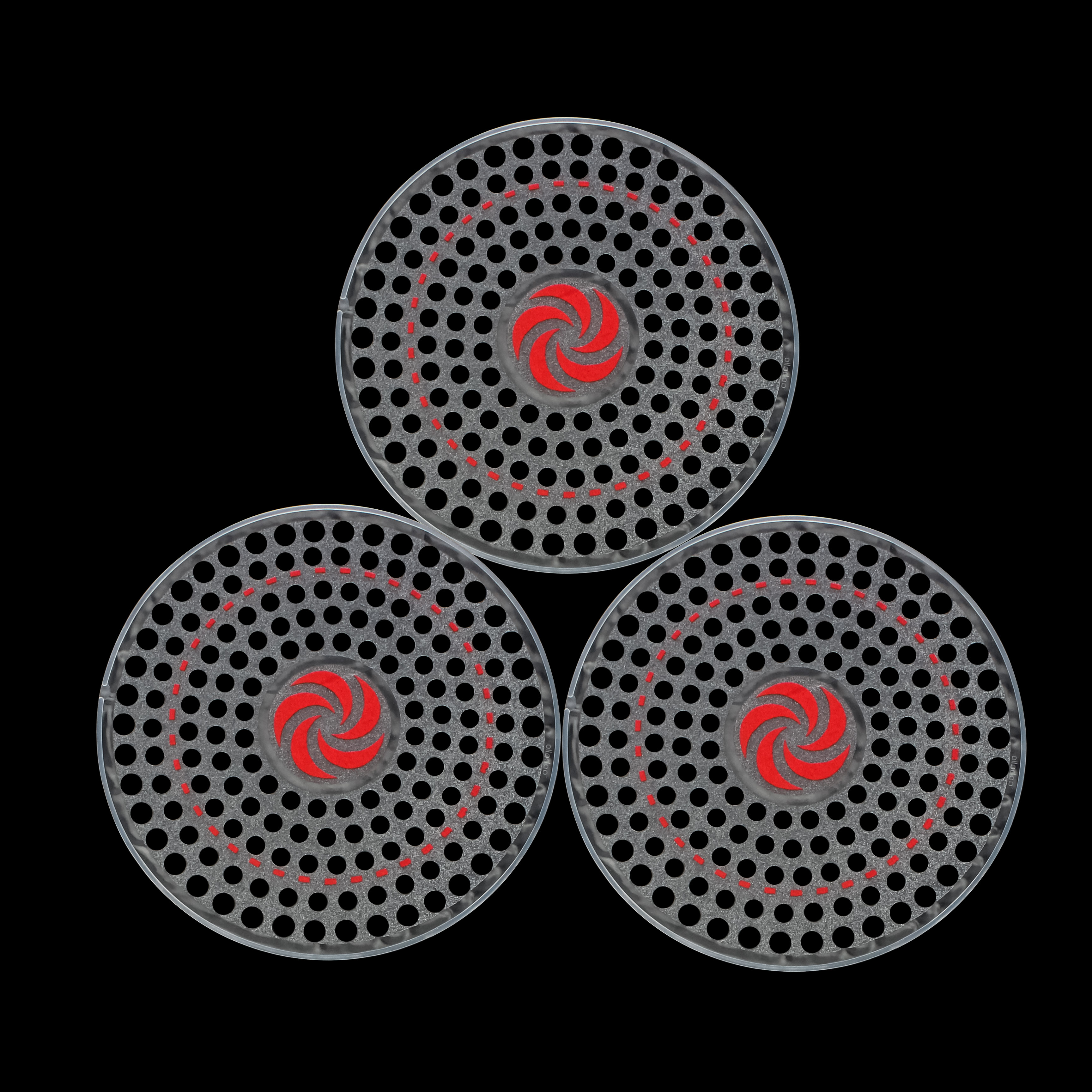 Ao Bolong Tai Chi soft ball 158-hole big racket face dragon flying phoenix dance porous crystal silicone racket face that is not easy to drop the ball