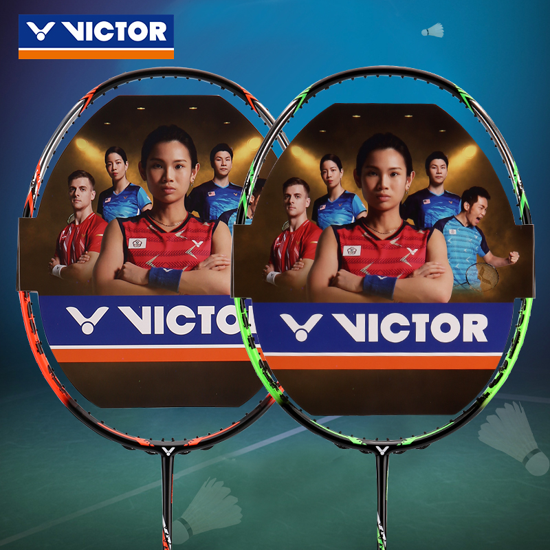 VICTOR victory kid cut TK30 badminton racket assault 30N offensive full carbon single shot