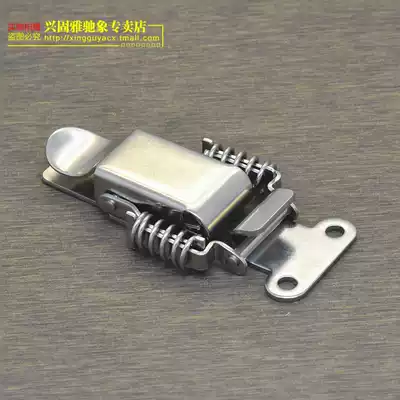 Xinggu Ya 304 stainless steel buckle spring buckle open ring lock Chinese style box buckle large