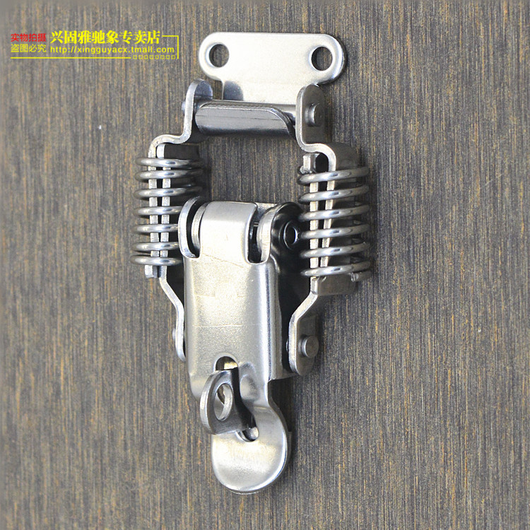 Xinggu Ya 304 stainless steel buckle spring buckle luggage accessories toolbox lock small size
