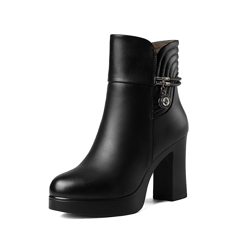 Bottes mi-saison femme en Polyurethane - Ref 3250286 Image 5