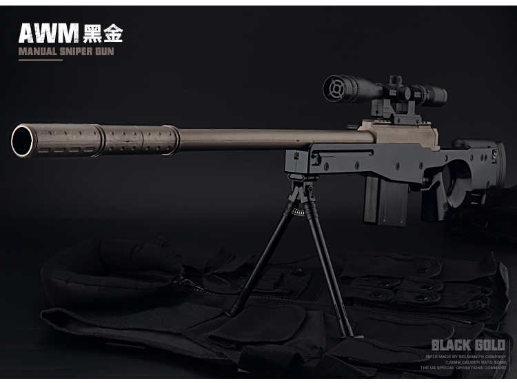 Súng bắn tỉa Awm có thể phóng tay súng nước mô phỏng trẻ em Jedi sống sót 98k ăn gà đồ chơi súng bé trai lấy súng nước siêu mạnh
