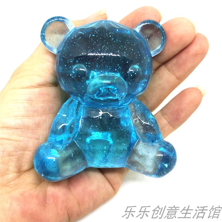 Plastic Large Transparent Doll Cartoon Acrylic Imitation Crystal Digger Gemstone Pusher Reward Gift Ornament Toy - Taobao