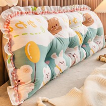 The headboard soft bag cushions feel no direct against the wall lightly and the 2022 new back that is sold separately is good