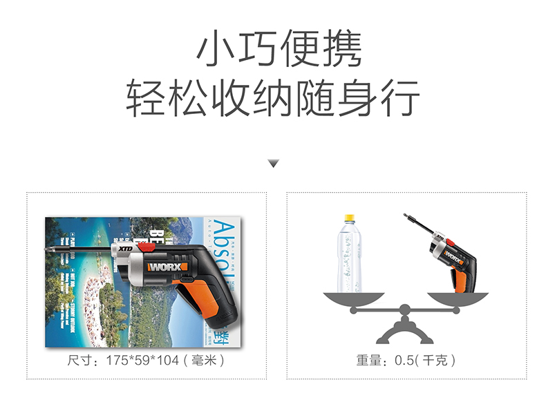 máy mài cầm tay Tuốc nơ vít điện Wick Mini WX252 Pin điện nhỏ Batch Tuốc nơ vít điện không dây Công cụ tuốc nơ vít điện máy khoan pin total