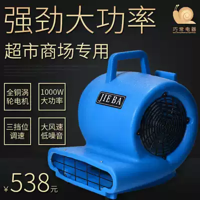 One spoon Lingbf533 floor blower 220V industrial high-power dryer blower floor floor carpet hair dryer
