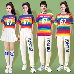 Cheerleading Dance Performance Clothing, Adult Chorus Performance Clothing, Student广播操 Clothing, Sports Meeting Class Clothing Suit