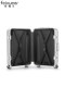 Fischer-cubierta de carrito de aleación de aluminio y magnesio, Maleta universal de metal con ruedas, Maleta para hombre, Maleta de embarque para mujer de 20 pulgadas
