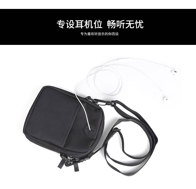 Light rider triều thương hiệu một vai nam túi nhỏ đa chức năng hộ chiếu tài liệu gói mini điện thoại di động túi Messenger ví đựng thẻ nhiều ngăn