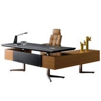 Rirong Office Furniture ins Wind Boss Table Desk Chief Executive Table Simple Modern Taipan CEO Table and Chair Combination