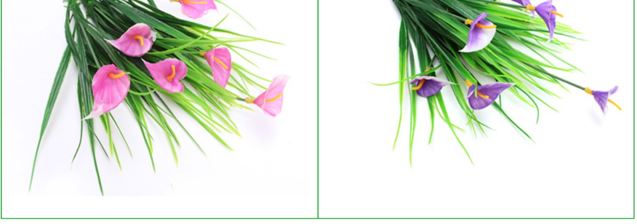 Mô phỏng cây xanh hoa giả tường phụ kiện cỏ Ba Tư kỹ thuật khách sạn phòng khách trung tâm mua sắm trang trí nhựa hoa cỏ nhỏ - Hoa nhân tạo / Cây / Trái cây hoa lan giả hạc